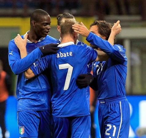 Balotelli Italy Abate