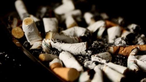 Nicotine causes COPD. cigarettes