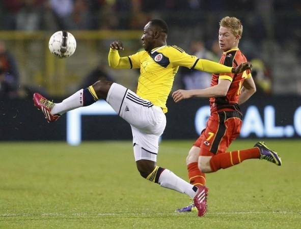 Colombia Armero De Bruyne Belgium