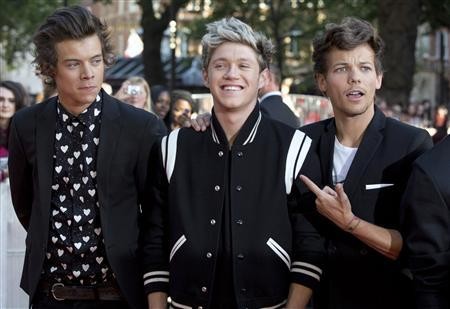 The One Direction band is currently in the US promoting their new album “Midnight Memories” which is slated to release next week.