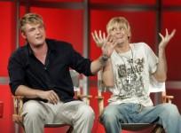 singers-and-brothers-nick-l-and-aaron-carter-answer-questions-about-their-new-reality-television-program-039house-of-carters039-which-features-them-and-their-three-sisters-on-e-networks-during-a-session-at-a-cable-television-critics-association-p