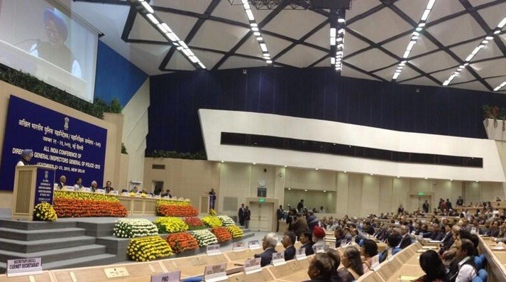 PM Manmohan Singh at the IB conference in Delhi