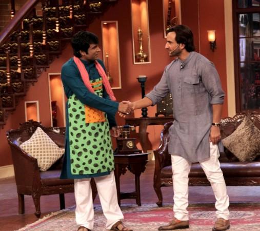 Saif Ali Khan at Comedy Nights with Kapil Saif Ali Khan