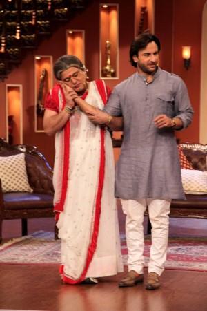 Saif Ali Khan at Comedy Nights with Kapil Saif Ali Khan