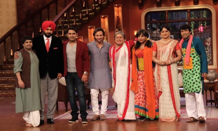 Saif Ali Khan at Comedy Nights with Kapil Saif Ali Khan