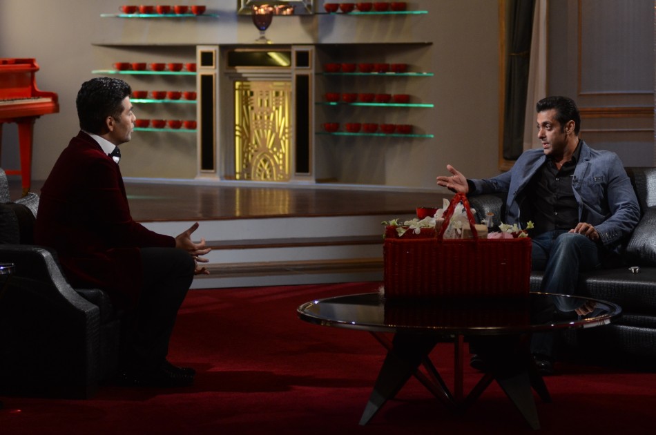 Salman Khan on 'Koffee with Karan' Salman Khan, Karan Johar