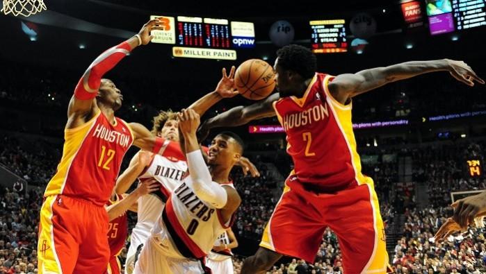 Houston Rockets will look to bounce back from the loss to the Portland Trail Blazers. Reuters Dwight Howard Houston Rockets Portland Trail Blazers