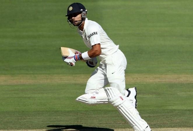 Virat Kohli made a memorable hundred on the first day of the first Test against South Africa. BCCI Virat Kohli India