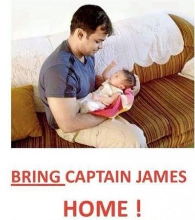 Online Campaign to Bring Captain James Home