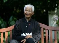 Nelson Mandela whose face is often confused with that of actor Morgan Freeman