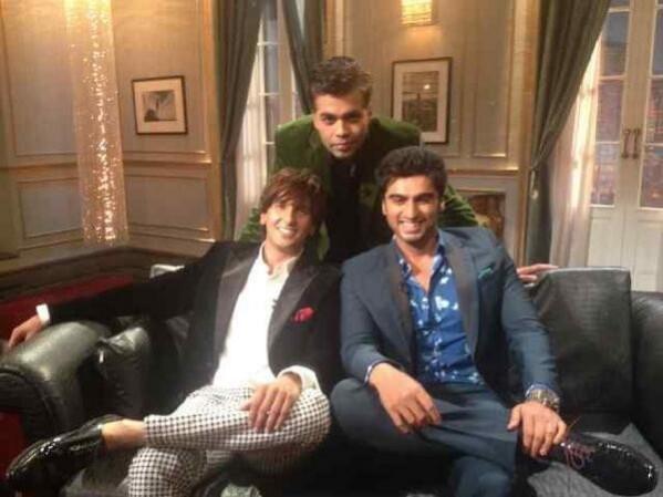Bollywood actors Ranveer Singh and Arjun Kapoor will be seen at their mischievous best Bollywood actors Ranveer Singh and Arjun Kapoor will be seen at their mischievous best