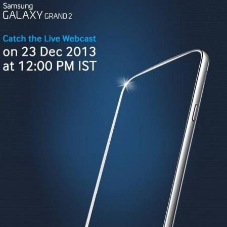 Samsung Galaxy Grand 2 India Launch