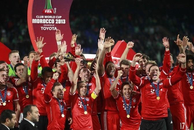 Bayern Munich celebrate after defeating Raja Casablanca in the Club World Cup final, December 21. Reuters Bayern Munich Club World Cup