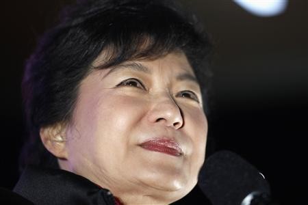 South Korea's presidentPark Geun-hye