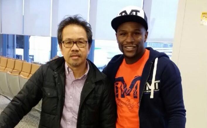 Floyd Mayweather with  Floyd Mayweather with