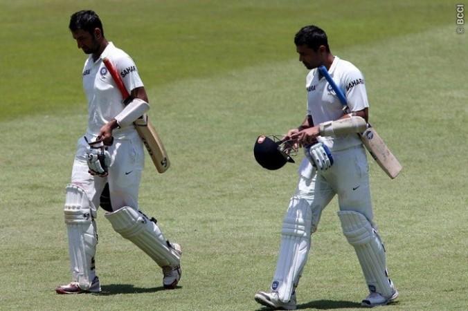Cheteshwar Pujara and Murali Vijay put on a brilliant partnership for India on the first day. Steve Haag/BCCI/SPORTZPICS Pujara Vijay India