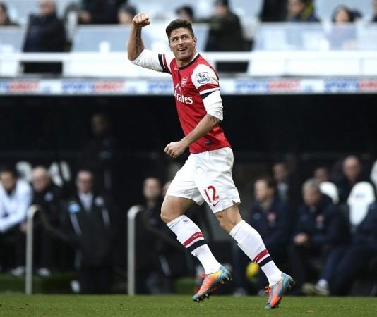 Arsenal striker Olivier Giroud will miss the Cardiff game with an ankle injury. Reuters Arsenal Olivier Giroud