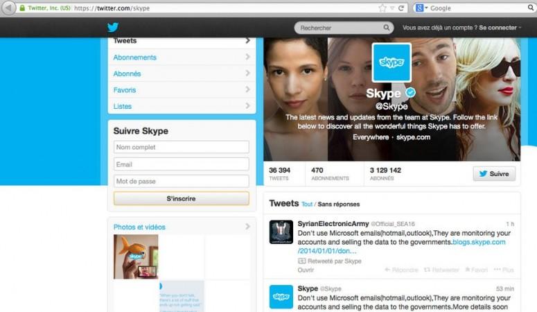 #SEA's Message Posted Through Skype's Official Twitter Page #SEA's Message Posted Through Skype's Official Twitter Page