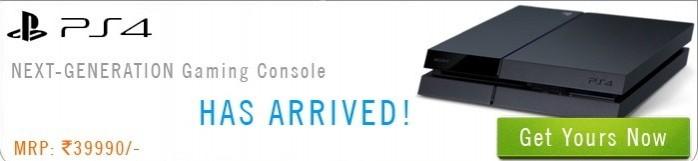 Landmark stores across India have geared up for midnight launch of PlayStation 4. (landmarkonthenet.com) PlayStation 4