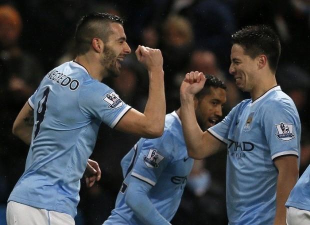 Negredo Nasri Manchester City