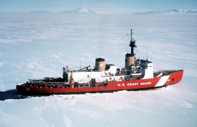 US Coast Guard's Ice Breaker Polar star