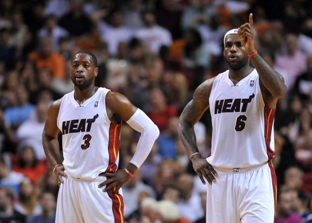 Dwyane Wade and LeBron James will look to shut out the New York Knicks. Reuters Dwyane Wade LeBron James Miami Heat