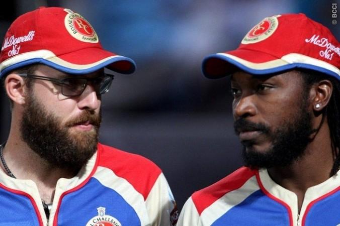 Daniel Vettori will coach RCB, while Chris Gayle was expectedly retained by the IPL franchise. Vipin Pawar/IPL/SPORTZPICS Daniel Vettori Chris Gayle RCB
