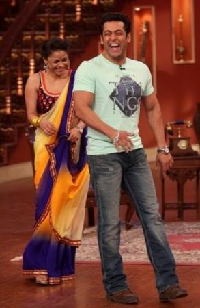 Salman Khan on'comedy Night With Kapil' Salman Khan on'comedy Night With Kapil'