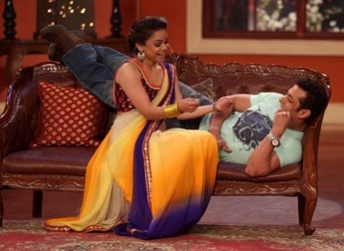 Salman Khan on'comedy Night With Kapil' Salman Khan on'comedy Night With Kapil'