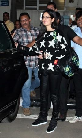 Katrina Kaif arrives in Mumbai