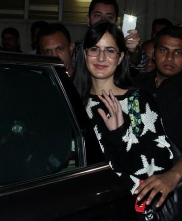 Katrina Kaif arrives in Mumbai