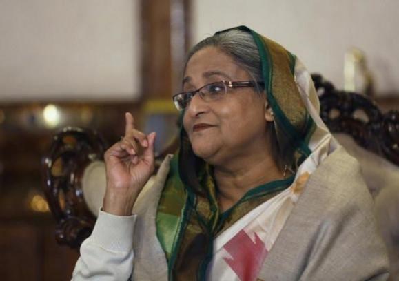 Bangladesh Prime Minister Sheikh Hasina on 6 January 2014. (A file photo) Bangladesh Prime Minister Sheikh Hasina on 6 January 2014