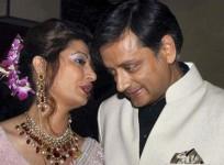 Union Minister Shashi Tharoor and Wife Sunanda Pushkar (Reuters)