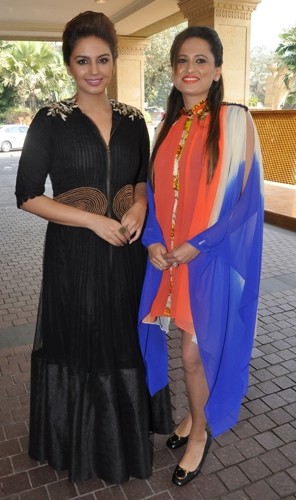 Huma Qureshi with Bulbeer Gandhi at Shagun 2014 Huma Qureshi with Bulbeer Gandhi at Shagun 2014