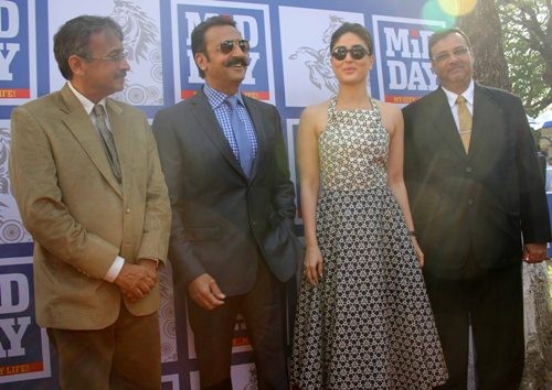 Kareena Kapoor at Mid Day trophy race event Kareena Kapoor at Mid Day trophy race event