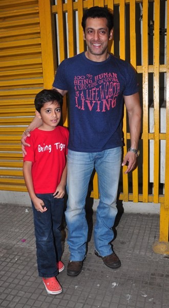 special screening of JAI HO for NGO kids at ketnav special screening of JAI HO for NGO kids at ketnav