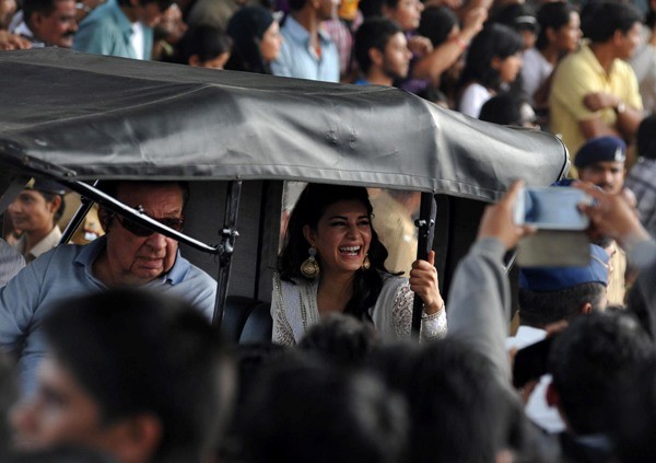 Jacqueline Fernandez at Mumbai’s Republic Day parade Jacqueline Fernandez at Mumbai’s Republic Day parade