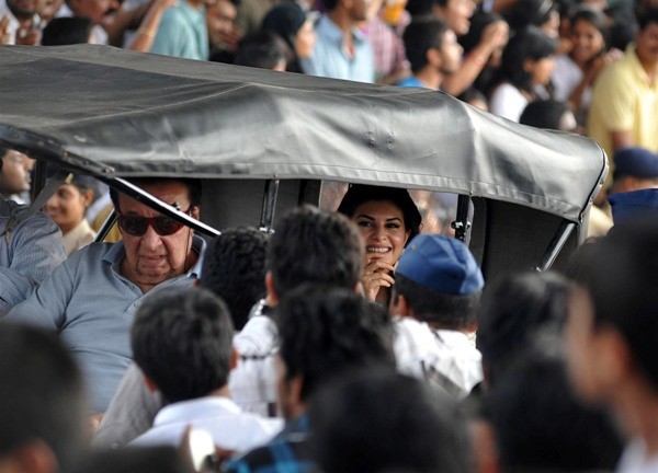 Jacqueline Fernandez at Mumbai’s Republic Day parade Jacqueline Fernandez at Mumbai’s Republic Day parade