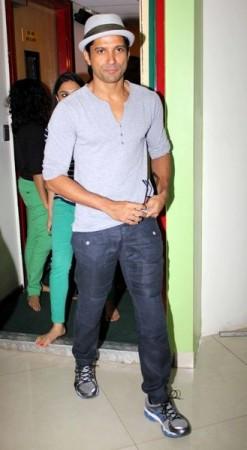 Farhan Akhtar at Radio Mirchi Farhan Akhtar at Radio Mirchi