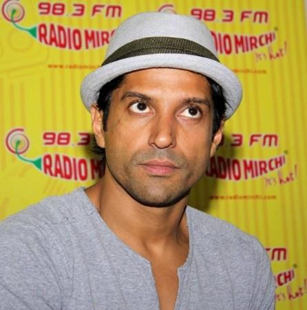 Farhan Akhtar at Radio Mirchi Farhan Akhtar at Radio Mirchi