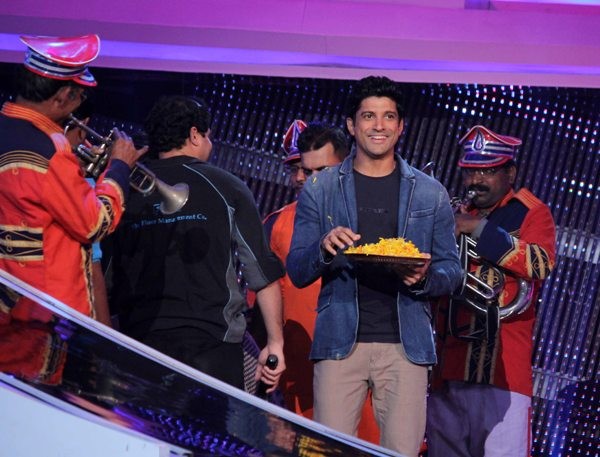 Farhan Akhtar on Nach Baliye Grand Finale Farhan Akhtar on Nach Baliye Grand Finale