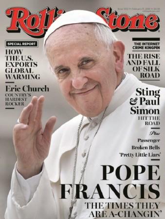 Pope Francis on Rolling Stone Cover/Rolling Stone Pope Francis on Rolling Stone Cover/Rolling Stone