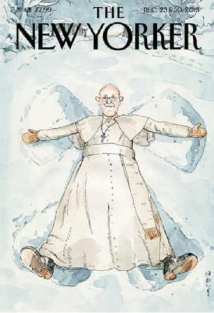 The New Yorker Cover on Pope Francis/TNY The New Yorker Cover on Pope Francis/TNY