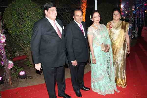 Ahana Deol and Vaibhav Vora's Wedding Receiption