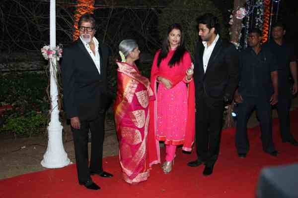 Ahana Deol and Vaibhav Vora's Wedding Receiption