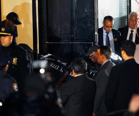 Philip Seymour Hoffman's body is being taken from his apartment. (Reuters) Philip Seymour Hoffman