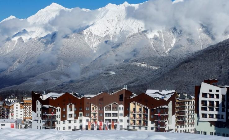 A general view of the accommodation at the athletes village in Rosa Khutor as preparations continue for the 2014 Sochi Winter Olympics February 1, 2014. (Reuters) Sochi Olympics