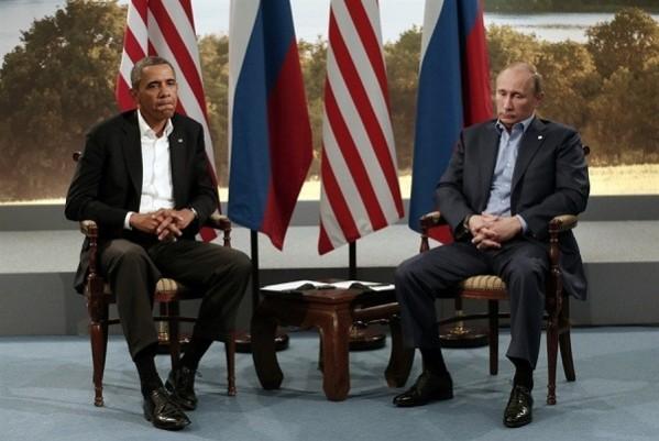The White House has alleged that the Russians are in violation of their 1987 Nuclear Missiles Treaty, while the Russians remain tight-lipped. President Barack Obama meets with Russian President Vladimir Putin during the G-8 Summit at Lough Erne in Enniskillen