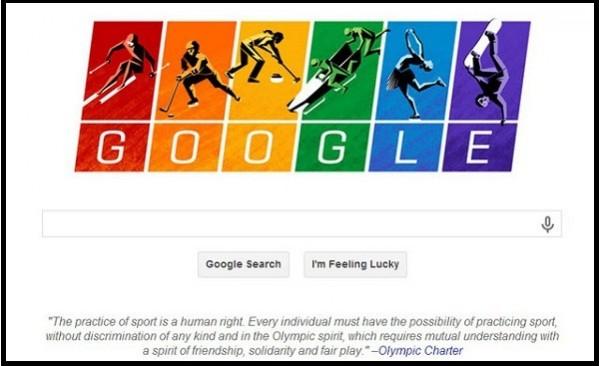 Google Doodle shows support to LGBT/Screenshot Google Doodle shows support to LGBT/Screenshot