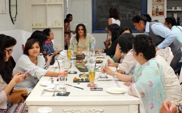 Vidya Balan Promotes 'Shaadi Ke Side Effects' at a special brunch Vidya Balan Promotes 'Shaadi Ke Side Effects' at a special brunch